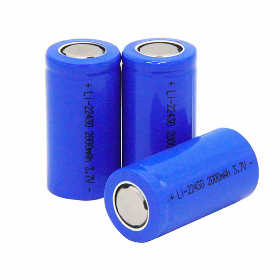 Litio de litio de 3,7 V y 3000 mAh