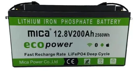 Ciclo profundo 12V 24V 100ah 200ah 300ah Batería de iones de litio LiFePO4 para energía y almacenamiento solar Batería de iones auxiliares de litio